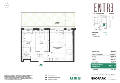 Mieszkanie w inwestycji: Entre
