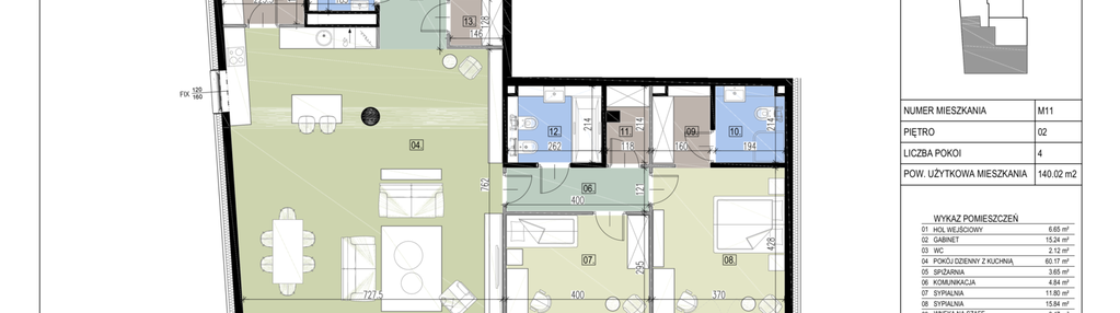 Mieszkanie w inwestycji: Apartamenty Orkana