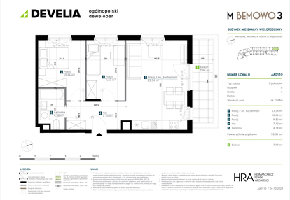 Mieszkanie w inwestycji: M Bemowo
