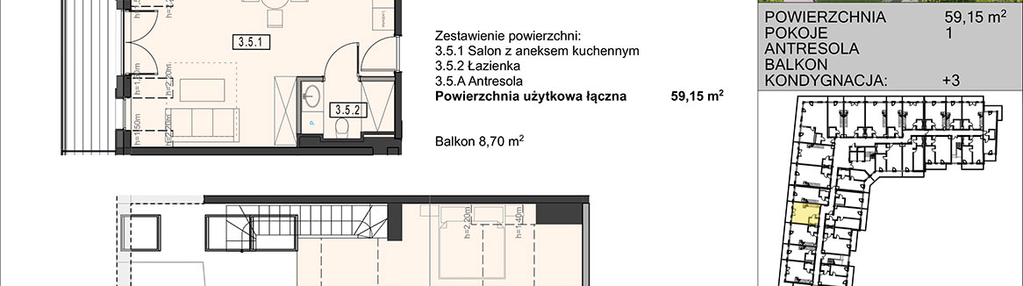Mieszkanie w inwestycji: Ustronie Apartments 20 m od plaży