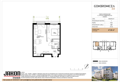 Mieszkanie w inwestycji: Gombrowicza 33 - etap II