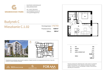 Mieszkanie w inwestycji: Grabskiego Park