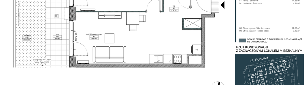 Mieszkanie w inwestycji: Portowa Zabłocie