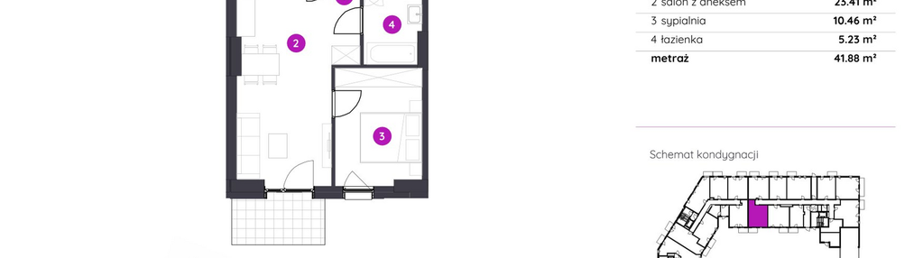 Mieszkanie w inwestycji: Murapol Osiedle Filo etap II