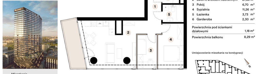 Mieszkanie w inwestycji: O27 Apartamenty Opolska