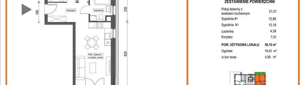 Mieszkanie w inwestycji: Zielony Brochów 7 - etap A