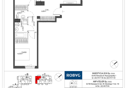 Mieszkanie w inwestycji: Rytm Mokotowa - etap 2A