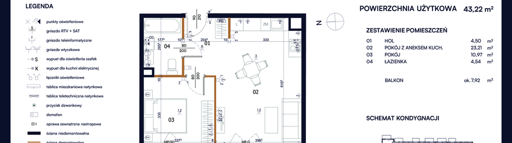 Mieszkanie w inwestycji: Kacpury Residence