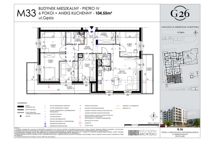 Mieszkanie w inwestycji: Gęsia 26 - Bud. A2