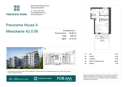 Mieszkanie w inwestycji: Premier Park II