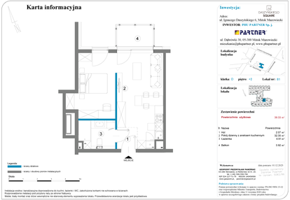 Mieszkanie w inwestycji: Daszyńskiego Square etap 2