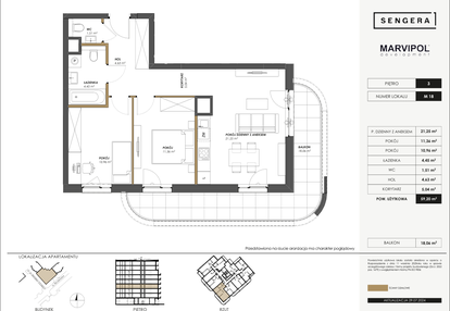 Mieszkanie w inwestycji: SENGERA 1