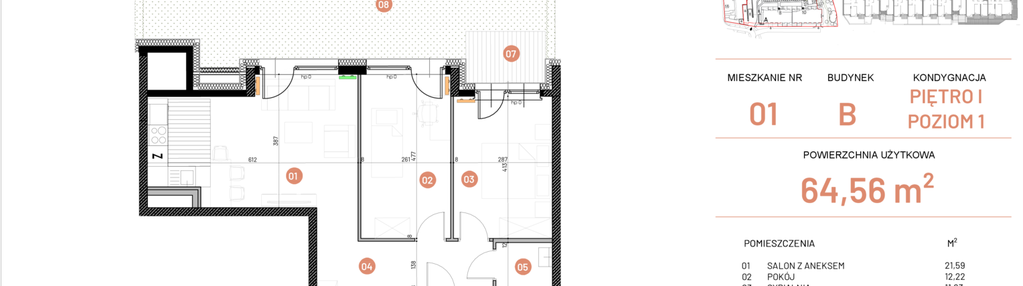 Mieszkanie w inwestycji: Osiedle Nowe Horyzonty etap III