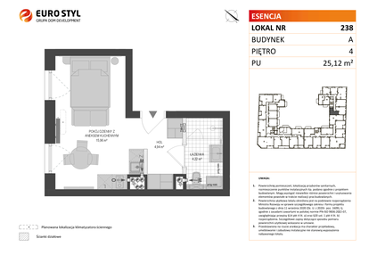 Mieszkanie w inwestycji: Esencja - Apartamenty inwestycyjne