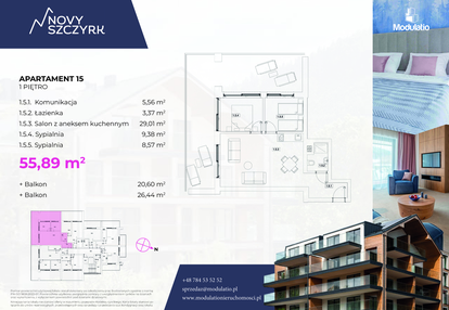 Mieszkanie w inwestycji: Novy Szczyrk