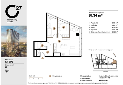 Mieszkanie w inwestycji: O27 Apartamenty Opolska