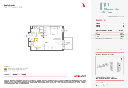 Mieszkanie w inwestycji: Miasteczko Julianów