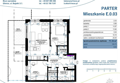 Mieszkanie w inwestycji: Wzgórze Poetów 2