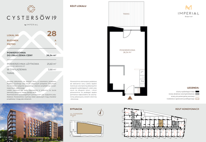 Mieszkanie w inwestycji: Cystersów 19 - lokale inwestycyjne