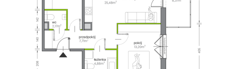 Mieszkanie w inwestycji: Żabiniec Vita
