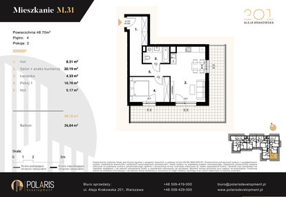 Mieszkanie w inwestycji: Aleja Krakowska 201