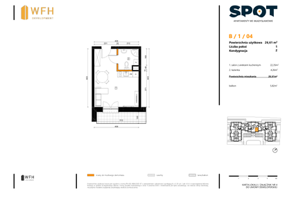Mieszkanie w inwestycji: SPOT