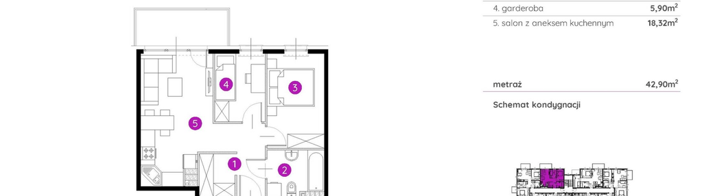 Mieszkanie w inwestycji: Murapol Siewierz Jeziorna bud. 27 i 28