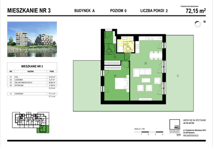 Mieszkanie w inwestycji: Panorama Kwiatkowskiego River