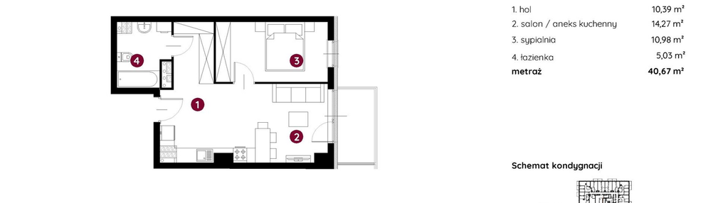 Mieszkanie w inwestycji: Murapol MainPoint