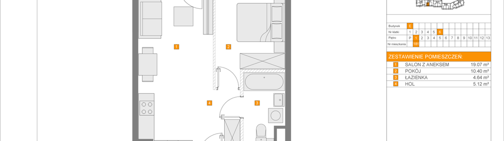 Mieszkanie w inwestycji: Apartamenty Literacka etap 2.2