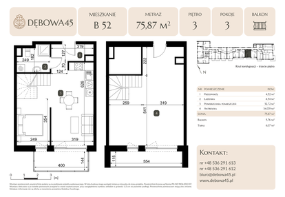 Mieszkanie w inwestycji: Dębowa 45