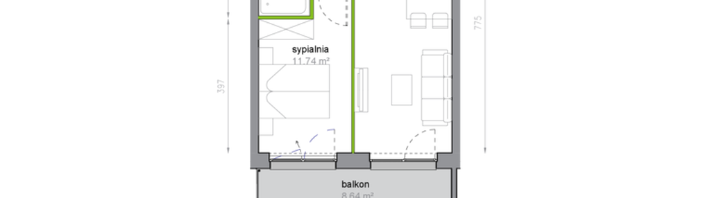 Mieszkanie w inwestycji: Piękna Vita