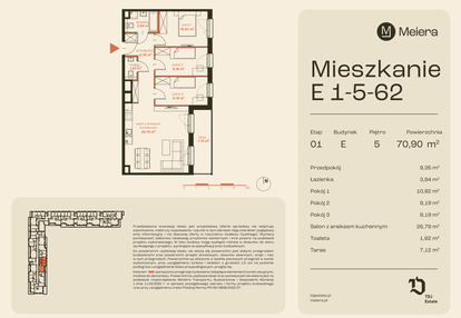 Mieszkanie w inwestycji: Osiedle Meiera