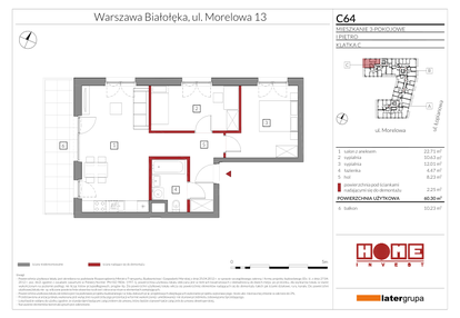 Mieszkanie w inwestycji: Przystań Żerań