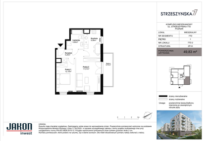 Mieszkanie w inwestycji: Strzeszyńska 77