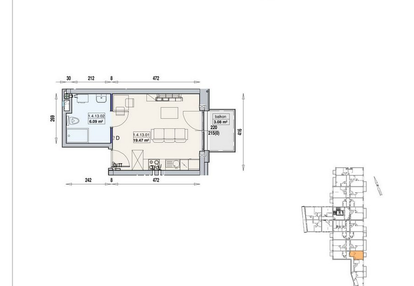 Mieszkanie w inwestycji: Gwarna