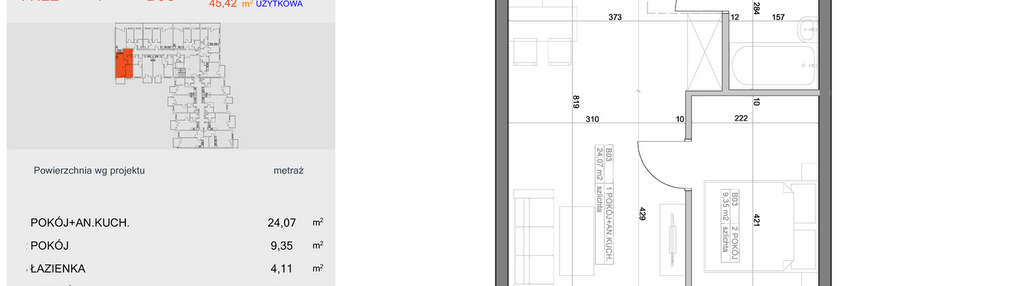 Mieszkanie w inwestycji: Industria etap I-B