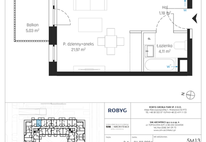 Mieszkanie w inwestycji: Nadmotławie Apartments etap J