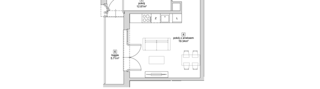 Mieszkanie w inwestycji: Strefa Cegielnia 3