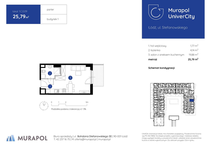 Mieszkanie w inwestycji: Murapol UniverCity