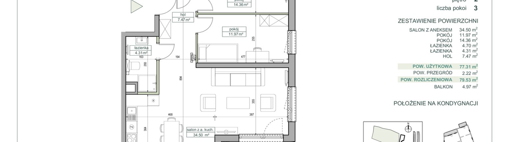 Mieszkanie w inwestycji: Villa Jaśkowa Dolina etap II