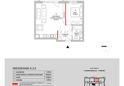 Mieszkanie w inwestycji: Osiedle Przyjemne III