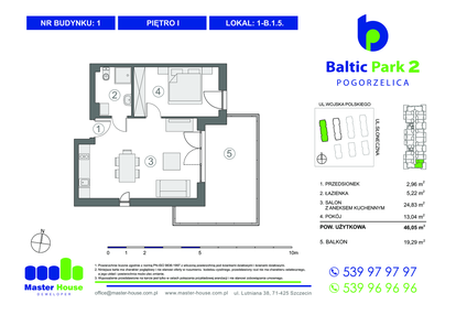 Mieszkanie w inwestycji: Baltic Park 2 Pogorzelica bud. 1 i 2