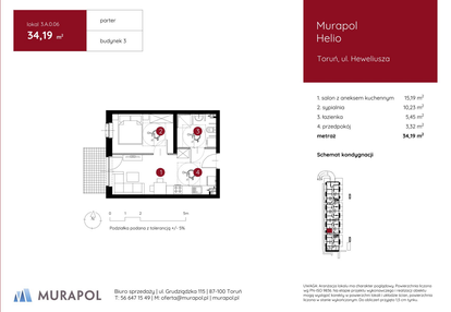 Mieszkanie w inwestycji: Murapol Helio