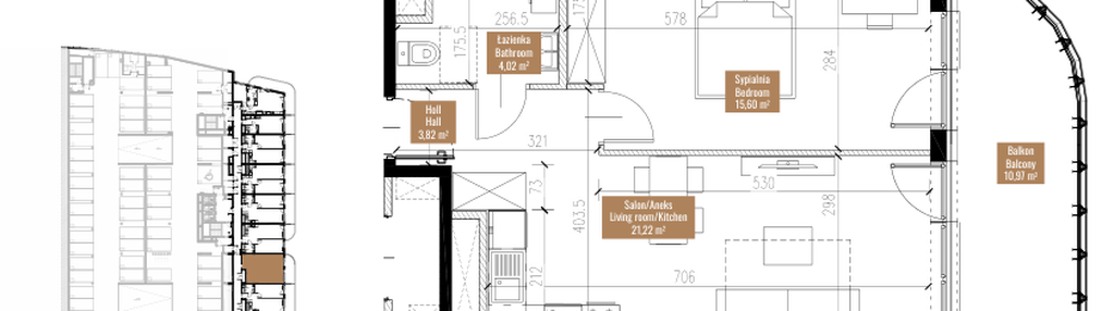 Mieszkanie w inwestycji: Quorum Apartments