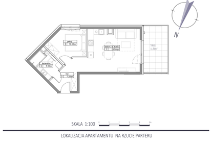 Mieszkanie w inwestycji: Apartamenty na Klifie bud. D, E i F
