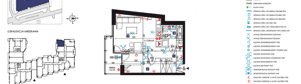 Mieszkanie w inwestycji: Chodźki Residence 2