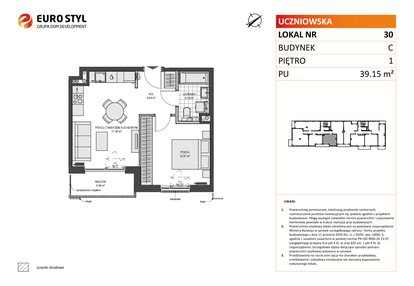 Mieszkanie w inwestycji: Przystań Brzeźno etap 1.2