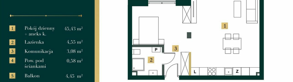 Mieszkanie w inwestycji: New Iron