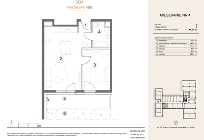 Mieszkanie w inwestycji: Waterlane Vibe